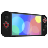 eXtremeRate Replacement Soft Touch Full Set Shell for Nintendo Switch OLED - Classic NES Style - QNSOY7001