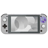 eXtremeRate Classic SNES Style DIY Replacement Shell for NS Switch Lite, NSL Handheld Controller Housing w/Screen Protector, Custom Case Cover for NS Switch Lite - DLT138