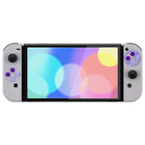 eXtremeRate Replacement Soft Touch Full Set Shell for Nintendo Switch OLED - Classic SNES Style - QNSOY7003