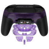 eXtremeRate Remappable RISE4 Remap Kit for Nintendo Switch Pro Controller - Clear Atomic Purple - XGNPM002