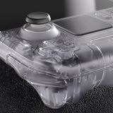 eXtremeRate Replacement Clear Full Set Shell with Buttons for Steam Deck Console - QESDM001