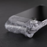 eXtremeRate Replacement Clear Full Set Shell with Buttons for Steam Deck Console - QESDM001