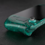 eXtremeRate Replacement Clear Emerald Green Full Set Shell with Buttons for Steam Deck Console - QESDM004