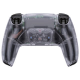 eXtremeRate Clear Remappable RISE 4.0 Remap Kit for ps5 Controller BDM-030, Upgrade Board & Redesigned Back Shell & 4 Back Buttons for ps5 Controller - Controller NOT Included - YPFM5001G3