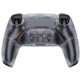 eXtremeRate Clear Remappable RISE4 Remap Kit for ps5 Controller BDM-030/040, Upgrade Board & Redesigned Back Shell & 4 Back Buttons for ps5 Controller - Controller NOT Included - YPFM5001G3