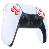 eXtremeRate Replacement D-pad R1 L1 R2 L2 Triggers Share Options Face Buttons, Coral Full Set Buttons Compatible with ps5 Controller BDM-030/040 - Controller NOT Included - JPF1020G3