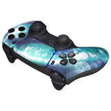 eXtremeRate Crystal Fantasy Front Housing Shell Compatible with ps5 Controller BDM-010 BDM-020 BDM-030, DIY Replacement Shell Custom Touch Pad Cover Compatible with ps5 Controller - ZPFR009G3