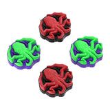 PlayVital Switch Joystick Caps, Switch Lite Thumbstick Caps, Silicone Analog Cover for Switch OLED Joycon Thumb Grip Rocker Caps for Nintendo Switch & Switch Lite - Cthulhu The Octopus - NJM1186