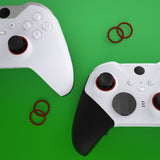 eXtremeRate Custom Accent Rings for Xbox Elite Series 2 Core & for Elite Series 2 & for Xbox One Elite Controller, Compatible with eXtremeRate ASR Version Shell for Xbox Series X/S Controller - Carmine Red - XOJ13013GC