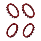 eXtremeRate Custom Accent Rings for Xbox Elite Series 2 Core & for Elite Series 2 & for Xbox One Elite Controller, Compatible with eXtremeRate ASR Version Shell for Xbox Series X/S Controller - Carmine Red - XOJ13013GC