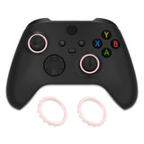 eXtremeRate Custom Accent Rings for Xbox Elite Series 2 Core & for Elite Series 2 & for Xbox One Elite Controller, Compatible with eXtremeRate ASR Version Shell for Xbox Series X/S Controller - Cherry Blossoms Pink - XOJ13015GC
