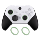 eXtremeRate Custom Accent Rings for Xbox Elite Series 2 Core & for Elite Series 2 & for Xbox One Elite Controller, Compatible with eXtremeRate ASR Version Shell for Xbox Series X/S Controller - Matcha Green - XOJ13014GC