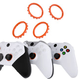 eXtremeRate Custom Accent Rings for Xbox Elite Series 2 Core & for Elite Series 2 & for Xbox One Elite Controller, Compatible with eXtremeRate ASR Version Shell for Xbox Series X/S Controller - Orange - XOJ13003GC