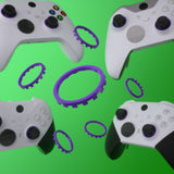 eXtremeRate Custom Accent Rings for Xbox Elite Series 2 Core & for Elite Series 2 & for Xbox One Elite Controller, Compatible with eXtremeRate ASR Version Shell for Xbox Series X/S Controller - Purple - XOJ13006GC
