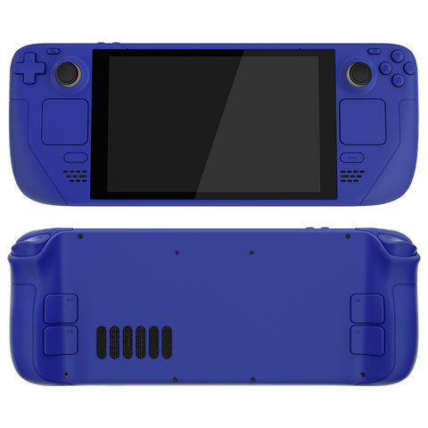 eXtremeRate Replacement Blue Full Set Shell with Buttons for Steam Deck Console - QESDP011