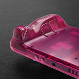 eXtremeRate Replacement Clear Candy Pink Full Set Shell with Buttons for Steam Deck LCD - QESDM008