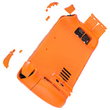 eXtremeRate Replacement Orange Full Set Shell with Buttons for Steam Deck Console - QESDP010