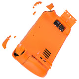 eXtremeRate Replacement Orange Full Set Shell with Buttons for Steam Deck LCD - QESDP010