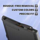 eXtremeRate Side Rail Slot Sticker for Nintendo Switch 2 Console - Shadow Gray - DDBNT191