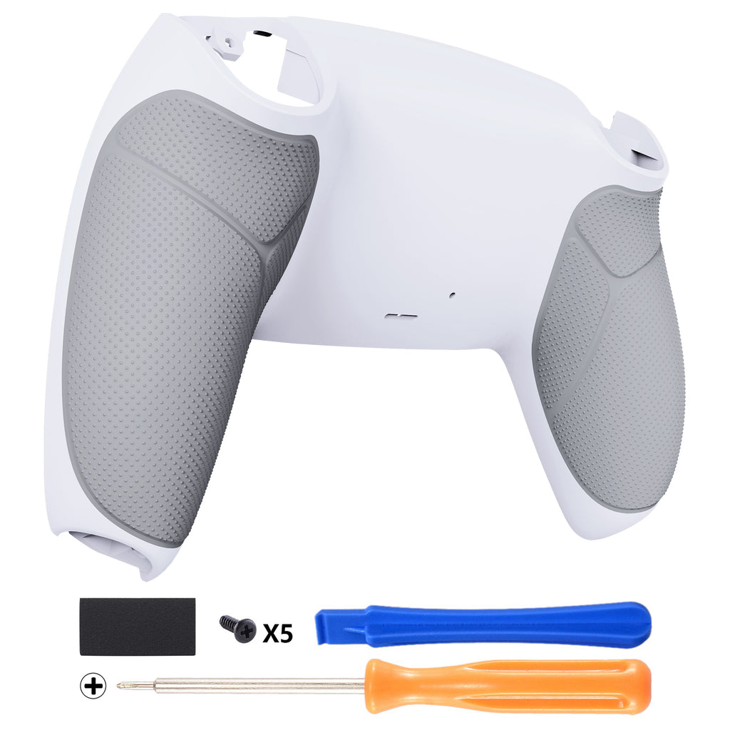 eXtremeRate White Performance Rubberized Custom Back Housing Bottom Sh –  GamingCobra