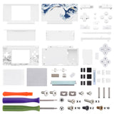 eXtremeRate The Great Wave Replacement Full Housing Shell for Nintendo DS Lite, Custom Handheld Console Case Cover with Buttons, Screen Lens for Nintendo DS Lite NDSL - Console NOT Included - DSLT1001