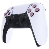 eXtremeRate Replacement D-pad R1 L1 R2 L2 Triggers Share Options Face Buttons, Dark Grayish Violet Full Set Buttons Compatible with ps5 Controller BDM-030/040/050 - Controller NOT Included - JPF1018G3