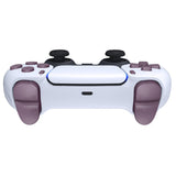 eXtremeRate Replacement D-pad R1 L1 R2 L2 Triggers Share Options Face Buttons, Dark Grayish Violet Full Set Buttons Compatible with ps5 Controller BDM-030/040 - Controller NOT Included - JPF1018G3