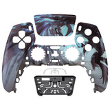 eXtremeRate Dragon Whisper Front Housing Shell Compatible with ps5 Controller BDM-010 BDM-020 BDM-030, DIY Replacement Shell Custom Touch Pad Cover Compatible with ps5 Controller - ZPFR008G3