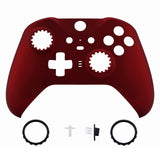eXtremeRate Replacement Front Housing Shell Case for Xbox One Elite Series 2 & Elite 2 Core Controller (Model 1797) - Scarlet Red - ELP303