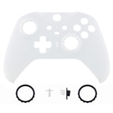 eXtremeRate Replacement Front Housing Shell Case for Xbox One Elite Series 2 & Elite 2 Core Controller (Model 1797) - White - ELP308