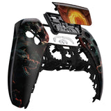 eXtremeRate Entrance of Hell Touchpad Front Housing Shell Compatible with ps5 Controller BDM-010 BDM-020 BDM-030, DIY Replacement Shell Custom Touch Pad Cover Compatible with ps5 Controller - ZPFT1091G3