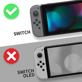 eXtremeRate Custom Soft Touch Grip Faceplate for Nintendo Switch Dock, Classics SNES Style Patterned DIY Replacement Housing Shell for Nintendo Switch Dock - Dock NOT Included - FDT106