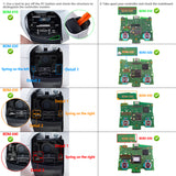 eXtremeRate Ergonomic Split Dpad Buttons (SDP Buttons) for PS5 Controller, Green Independent Dpad Direction Buttons for PS5, for PS4 All Model Controller - JPF8016