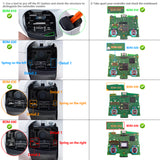 eXtremeRate Drifix Thumbsticks Drift Fix Repair Kit for PS5 Controller BDM-010/020/030/040, Custom Analog Stick Joystick Regulator Circuit Board for PS5 Controller - PFMD007