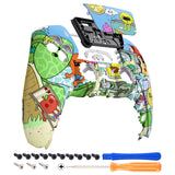 eXtremeRate Fruity Party Front Housing Shell Compatible with ps5 Controller BDM-010/020/030/040, DIY Replacement Shell Custom Touch Pad Cover Compatible with ps5 Controller - ZPFR010G3