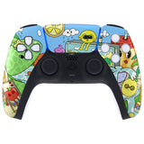 eXtremeRate Fruity Party Front Housing Shell Compatible with ps5 Controller BDM-010/020/030/040, DIY Replacement Shell Custom Touch Pad Cover Compatible with ps5 Controller - ZPFR010G3