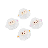 PlayVital Fuzzy Sheep Switch Thumb Grip Caps, Joystick Caps for NS Switch Lite, Silicone Analog Cover Thumbstick Grips for Switch OLED Joycon - NJM1189