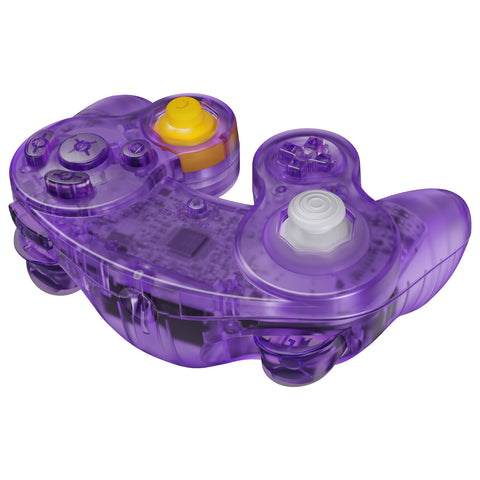 eXtremeRate Clear Atomic Purple Faceplate Backplate for Nintendo Gamecube  Controller, Soft Touch Grip Replacement Housing Shell Cover with Buttons  for Nintendo Gamecube Controller - Controller NOT Included – eXtremeRate  Retail