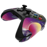 eXtremeRate The Cyber Moon Anti-Skid Sweat-Absorbent Controller Grip for Xbox One S & X, Xbox One Controller, Professional Textured Soft Rubber Pads Handle Grips for Xbox One, Xbox One S/X Controller - GX00167