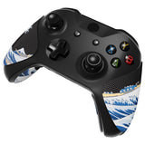 eXtremeRate The Great Wave Off Kanagawa Anti-Skid Sweat-Absorbent Controller Grip for Xbox One S & X, Xbox One Controller, Professional Textured Soft Rubber Pads Handle Grips for Xbox One, Xbox One S/X Controller - GX00170