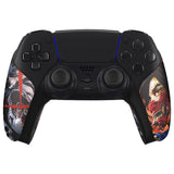 PlayVital Ghost of Samurai Anti-Skid Sweat-Absorbent Controller Grip for PS5 Controller - PFPJ134
