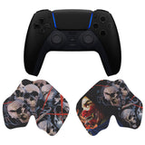 PlayVital Ghost of Samurai Anti-Skid Sweat-Absorbent Controller Grip for PS5 Controller - PFPJ134