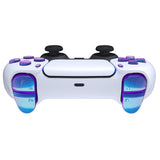 eXtremeRate Replacement D-pad R1 L1 R2 L2 Triggers Share Options Face Buttons, Chameleon Purple Blue Full Set Buttons Compatible with ps5 Controller BDM-030/040/050 - Controller NOT Included - JPF1001G3