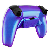 eXtremeRate Chameleon Purple Blue Remappable RISE4 Remap Kit for PS5 Controller BDM-030, Upgrade Board & Redesigned Back Shell & 4 Back Buttons for PS5 Controller - Controller NOT Included - YPFP3008G3