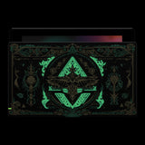 Custom Faceplate for Nintendo Switch Dock - Glow in Dark - Totem of Kingdom Black - FDT109