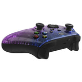 eXtremeRate Gradient Translucent Bluebell Replacement Front Housing Shell for Xbox Series X Controller, Custom Cover Faceplate for Xbox Series S Controller - Controller NOT Included - FX3P353