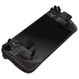 eXtremeRate Replacement Graphite Carbon Fiber Pattern Full Set Shell with Buttons for Steam Deck Console - QESDS002