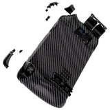 eXtremeRate Replacement Graphite Carbon Fiber Pattern Full Set Shell with Buttons for Steam Deck LCD - QESDS002