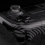 eXtremeRate Replacement Graphite Carbon Fiber Pattern Full Set Shell with Buttons for Steam Deck Console - QESDS002