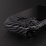 eXtremeRate Replacement Graphite Carbon Fiber Pattern Full Set Shell with Buttons for Steam Deck Console - QESDS002